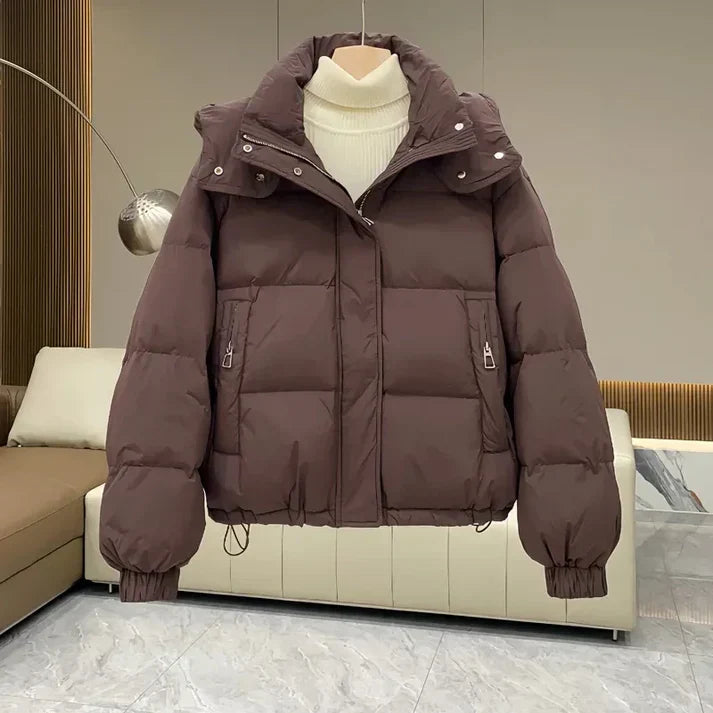 Product Image for Luvik | suunnitella lämmin takki christine, Kahvia / 4XL