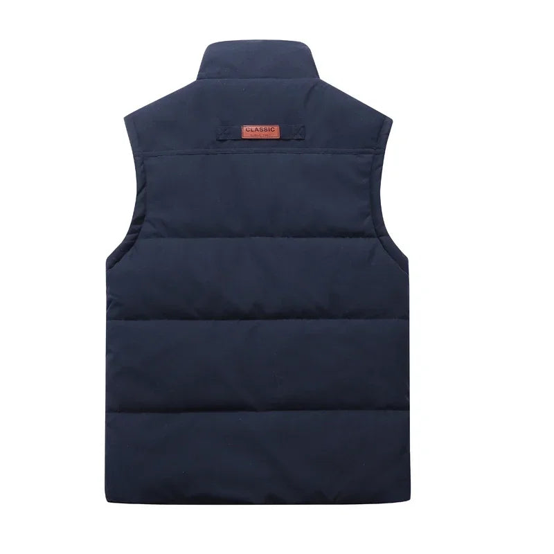 Product Image for Luvik | Miesten Plus Size Hihaton Liivi Keinoturkista Fleeceä, Luksusta Ja Mukavuutta, Sininen / L