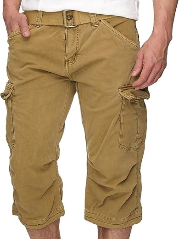 Product Image for Luvik | ruudulliset Cargo shortsit, Amber / 2XL