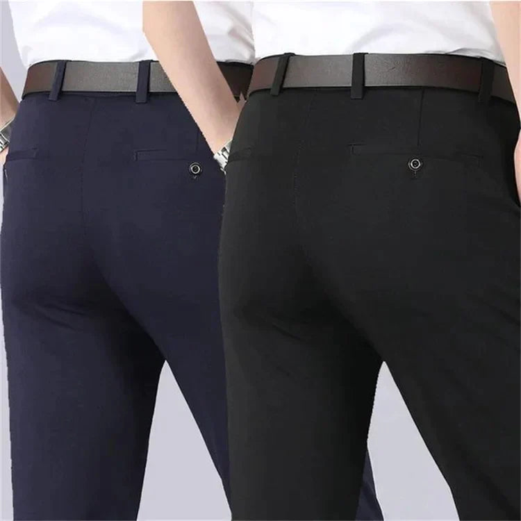 Product Image for Luvik | Miesten Stretch-housut, Musta / Ohut osa (ilman fleeceä) / 38