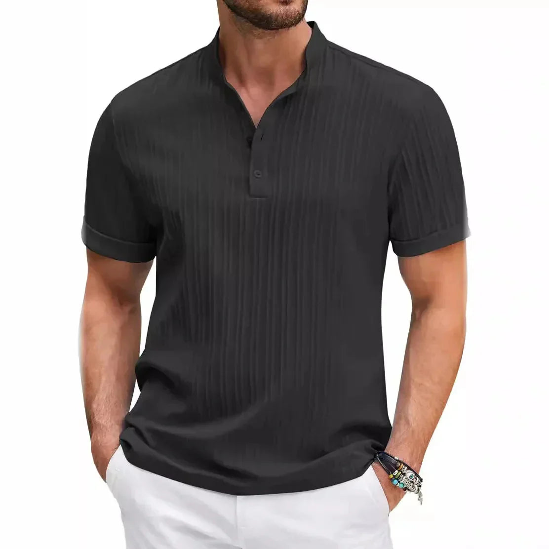 Product Image for Luvik | Retro Polo shirt, Musta / XL