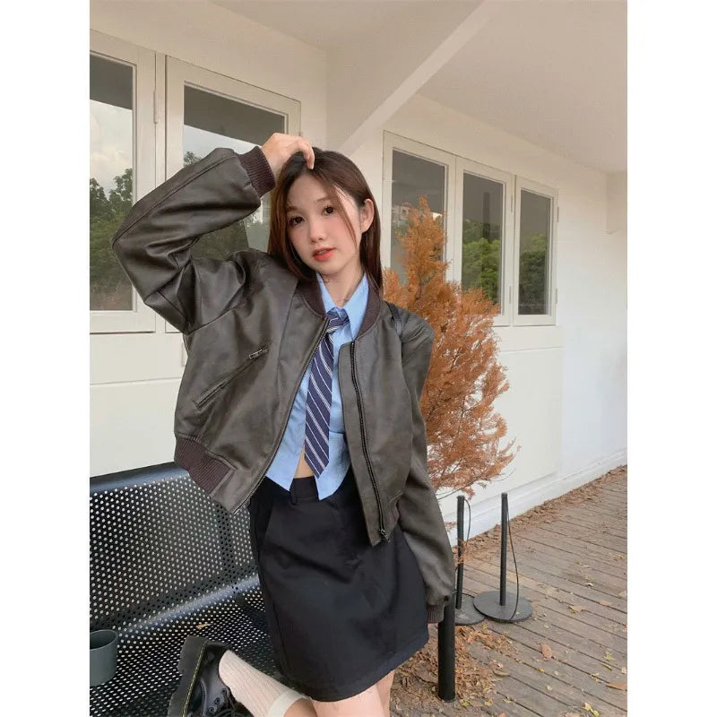 Product Image for Luvik | bonnie brown lyhyt bomber-takki, XL