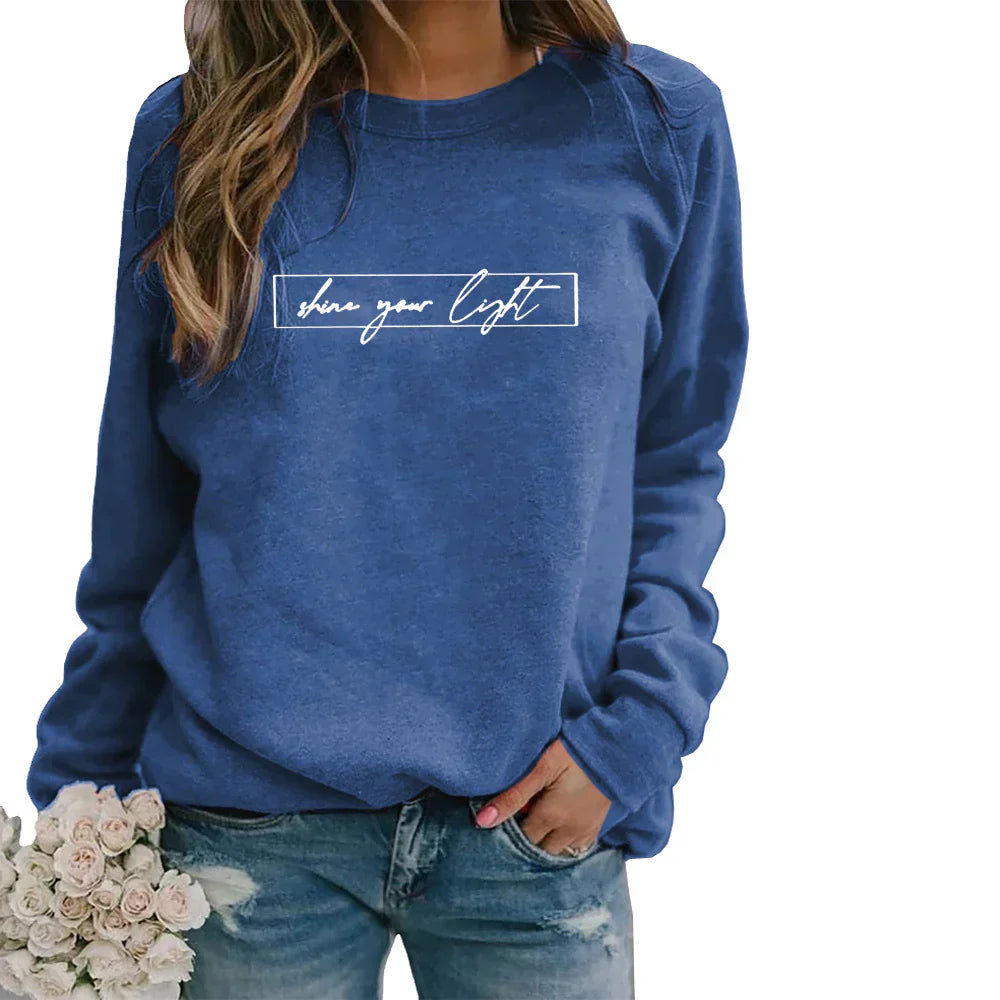 Product Image for Luvik | Puuvillatrikoo Sweatshirt, Sininen / L