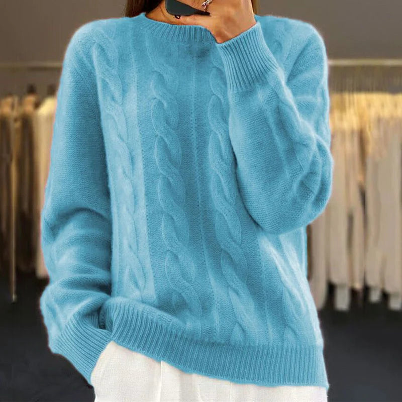 Product Image for Luvik | Neulepusero Puuvillasta Naisille, Helvetin sininen / XL