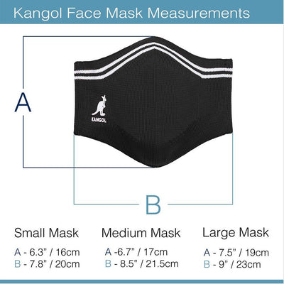 Kangol Face Mask black