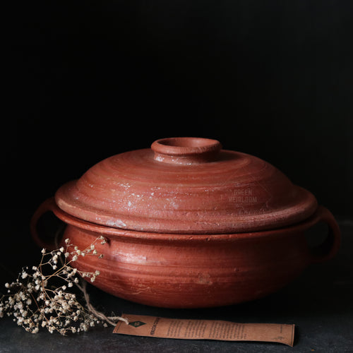 Indian/Desi Clay Curry Pot  Buy Online - Organic Sphere