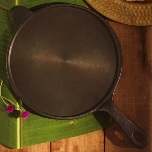 Buy High Grade Cast Iron Paniyaram Pan Online - Greenheirloom –  Greenheirloom (Unit of Curated Products Private Limited)