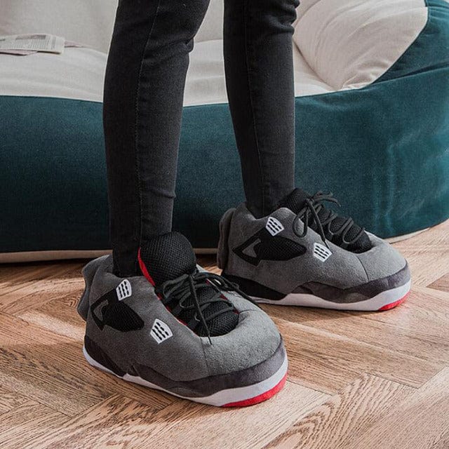 Retro Jordan Plush Sneaker Slippers 