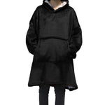 INFATUAT- Gift Store Black Oversized Blanket Hoodie Sweatshirt For Winter 41116838-black-one-size