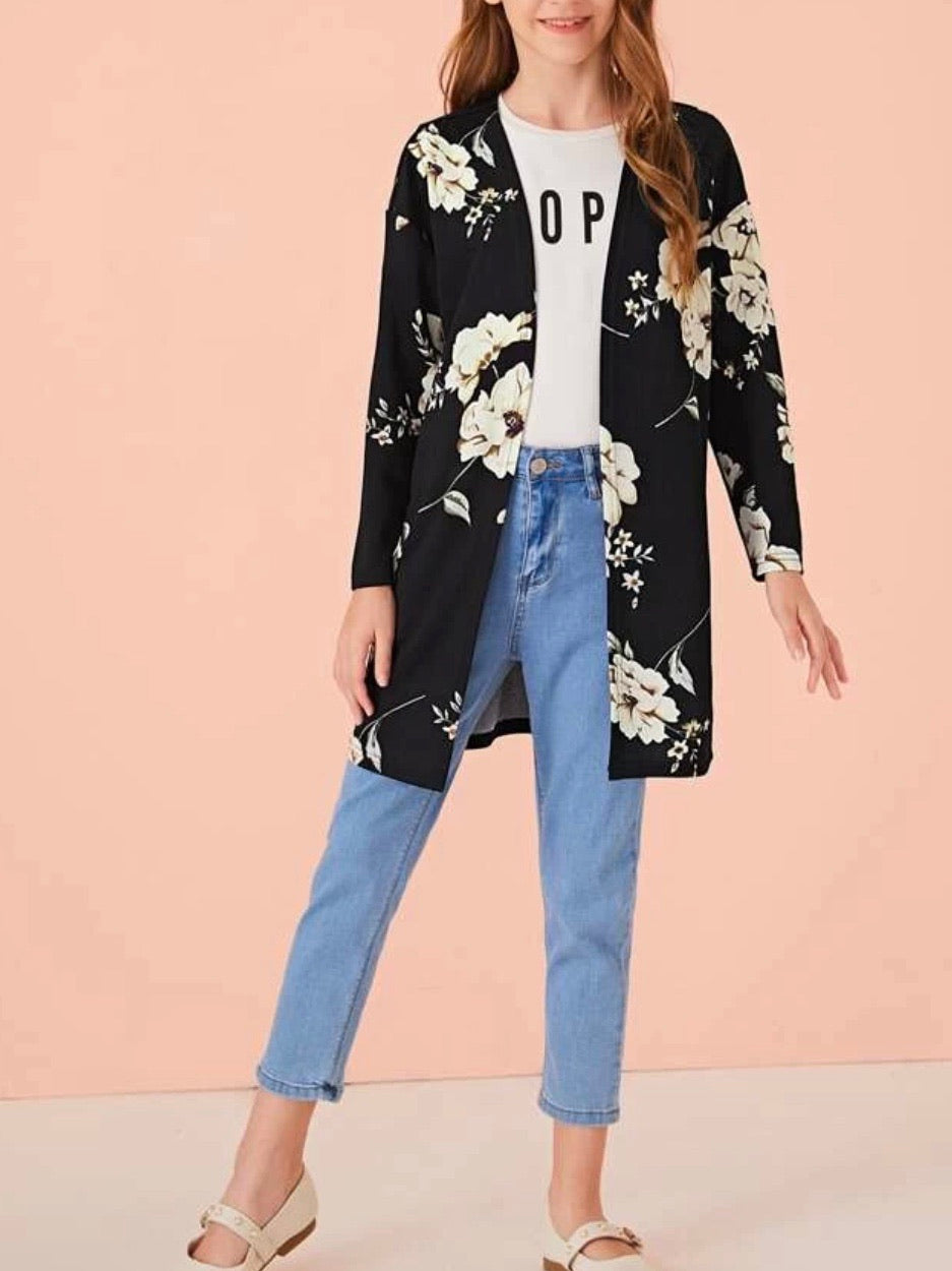 Floral coat