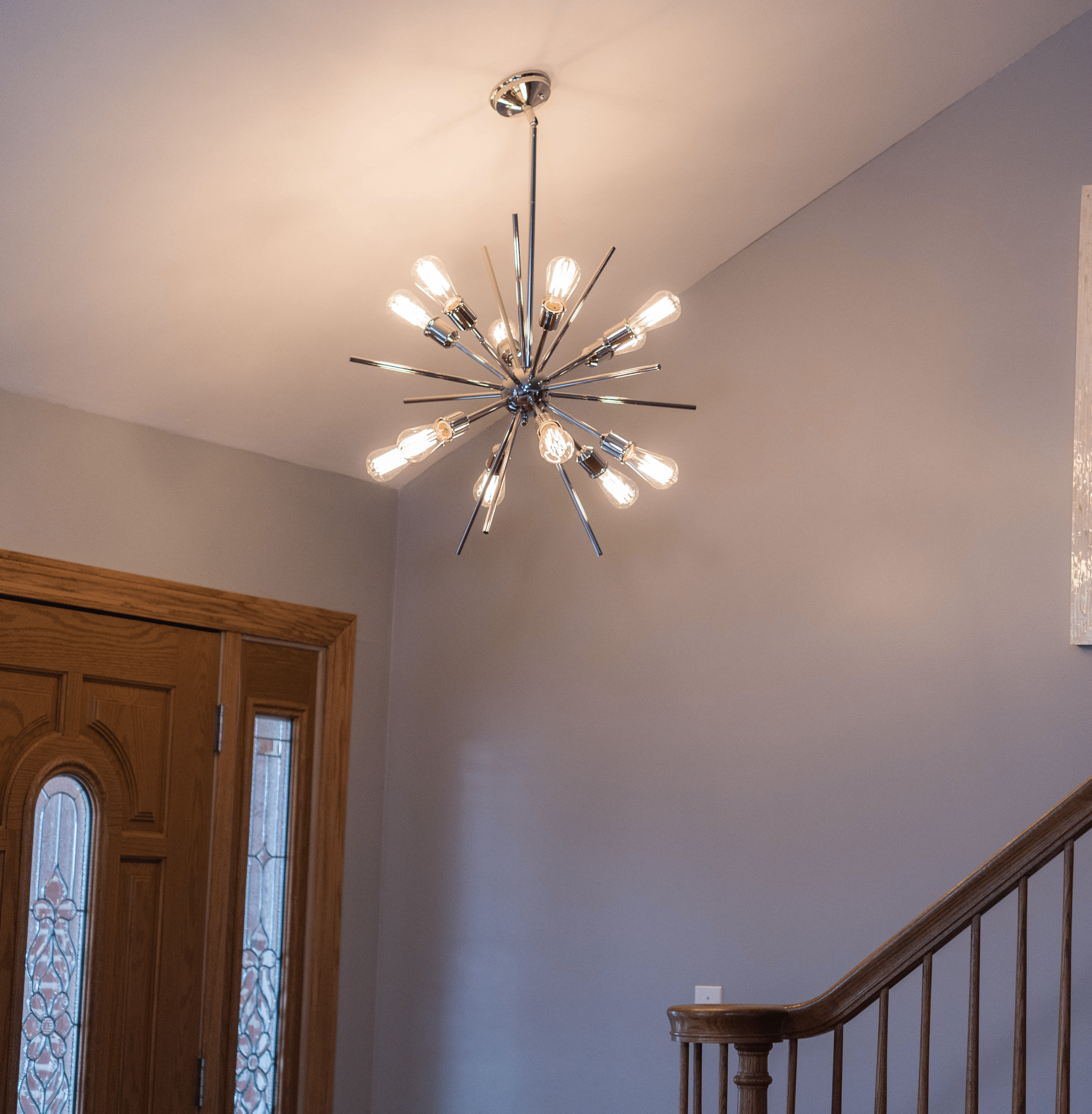 komet 20 light chandelier