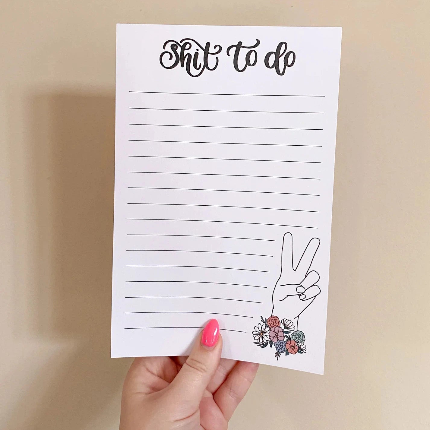 Shit to Do Notepad