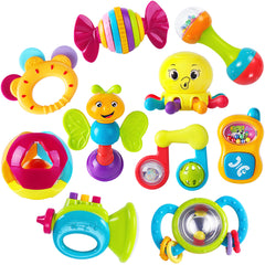 iPlay, Electronic Construction Toddler Crane Toy Set, Baby Musical