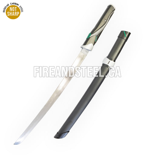 Ow Genji Sparrow Dragon Blade Wakizashi Zinc Alloy Model – Leones Marvelous  Items