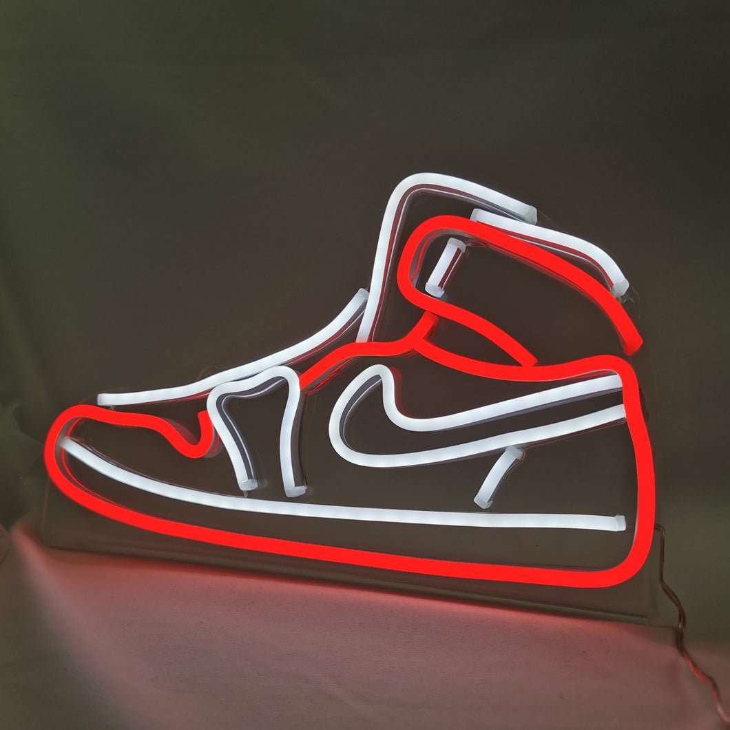 neon sneaker lamp