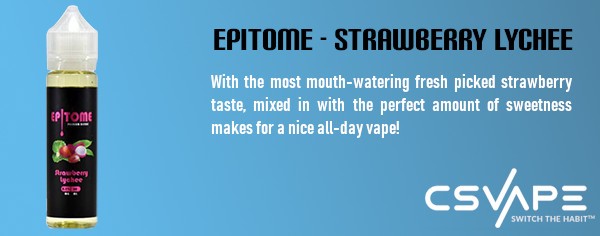 epitome strawberry lychee - best e juice brands