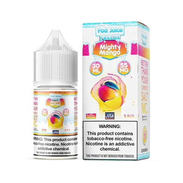Pod Juice Salts Mighty Mango Freeze