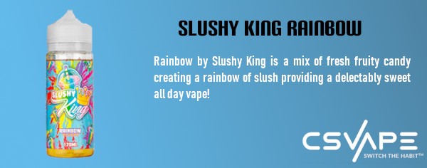 Slushy king rainbow - best vape juice