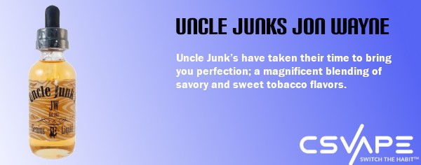 Uncle Junk Jon Wayne - best vape juice brands