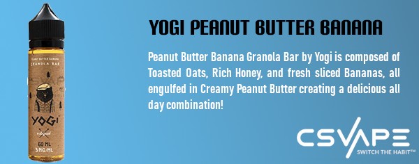 Yogi Peanut Butter Banana - best vape flavors