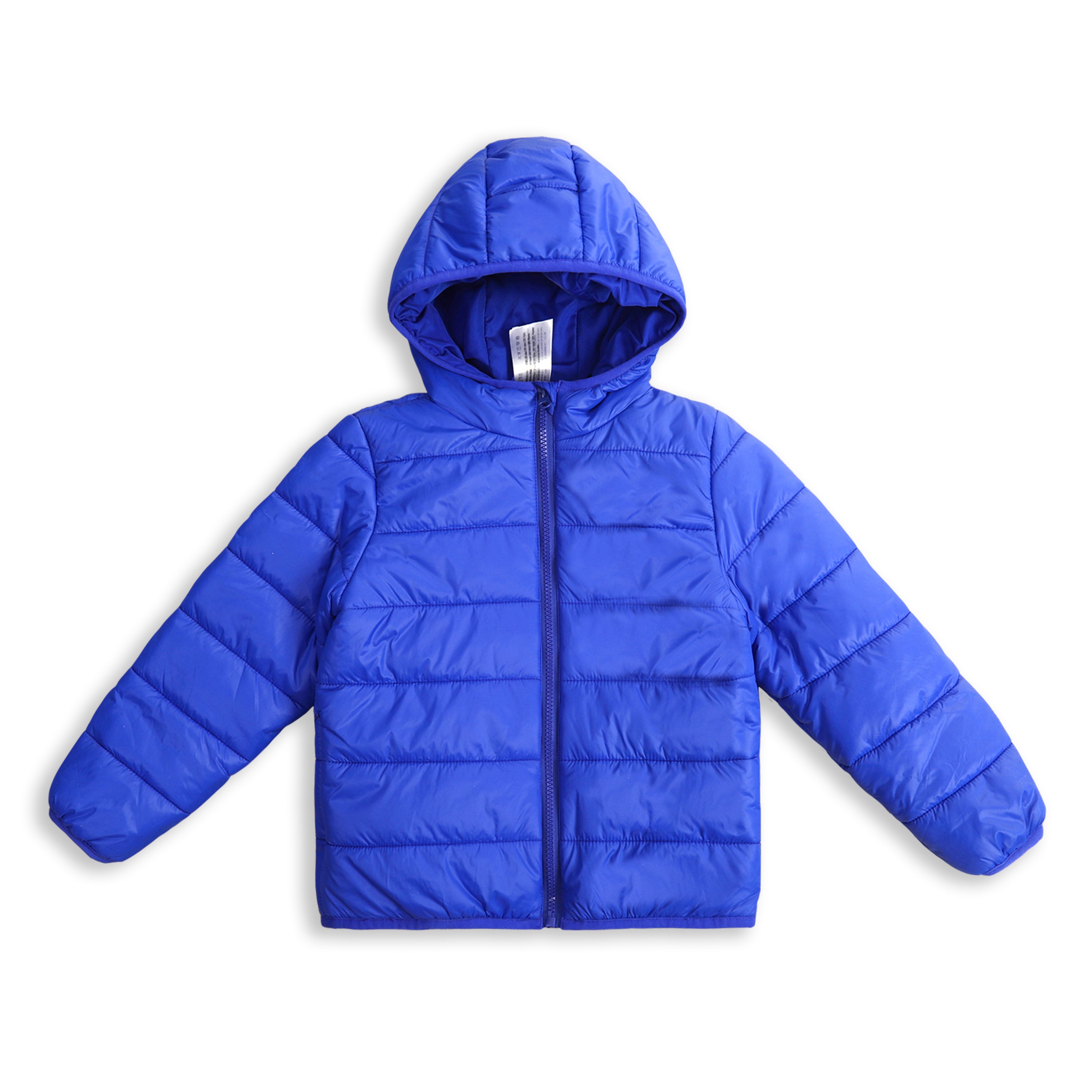 IKALI Kids Coats, Light Weight Puffer Jacket Blue (3-12Y) | COSTUME