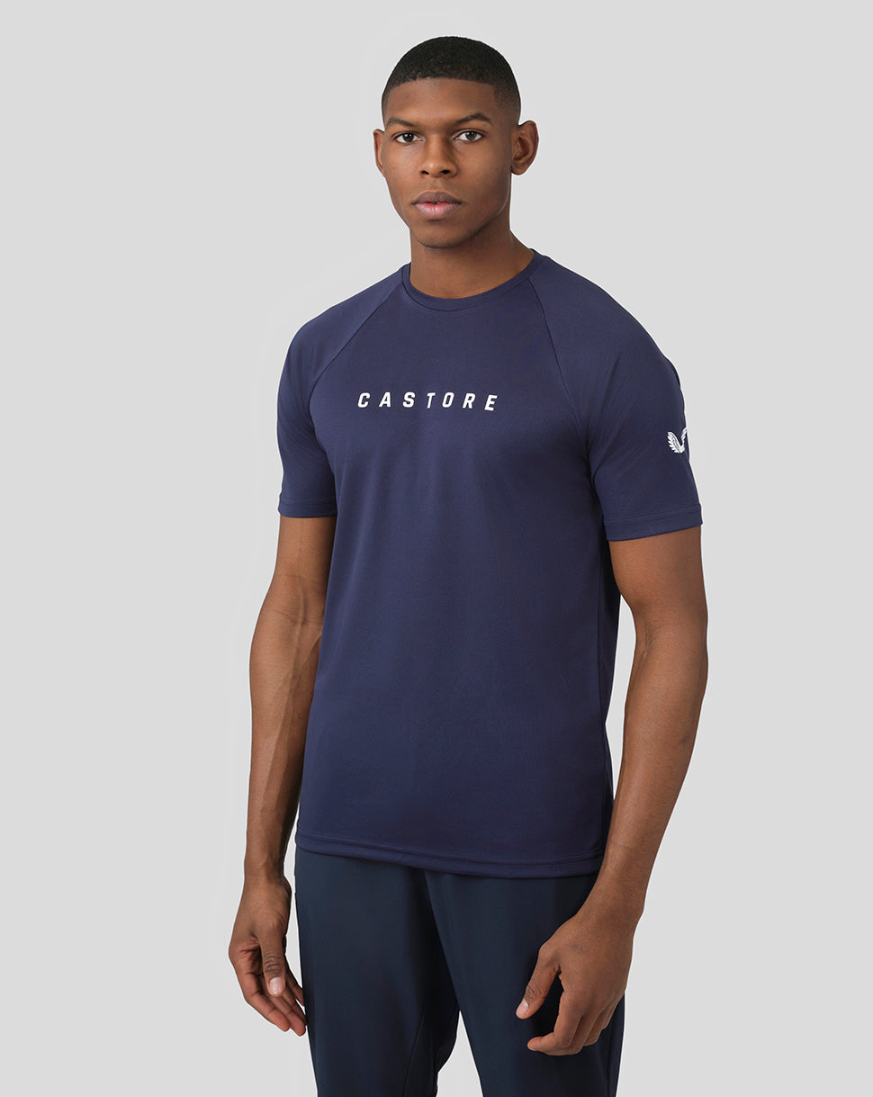 Peacoat Cobalt Capsule Block Recovery T-Shirt – Castore