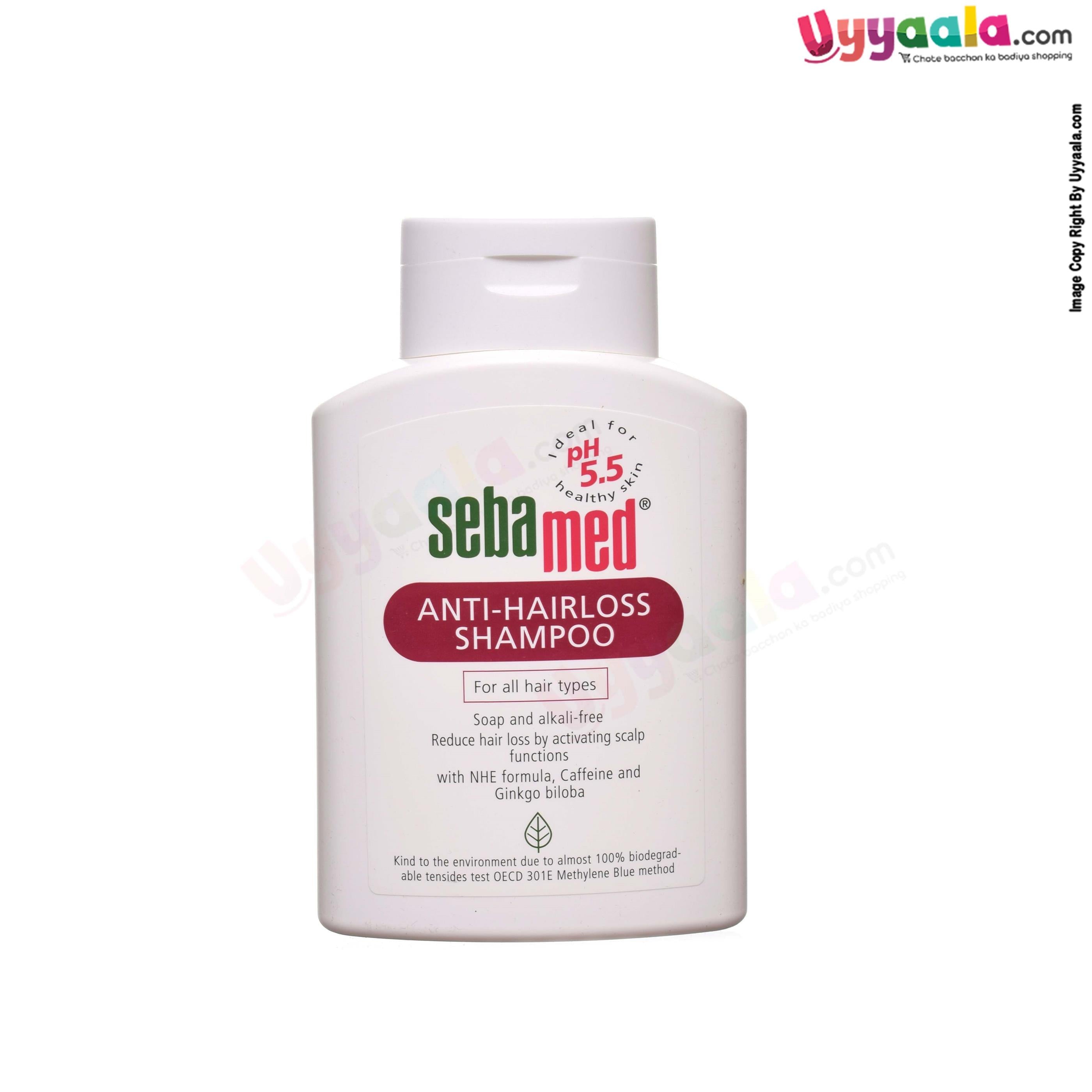 Sebamed Anti Hairloss Shampoo Ph 55 Buy Sebamed Anti Hairloss Shampoo Ph  55 Online at Lowest Price in India  RAP Beauty