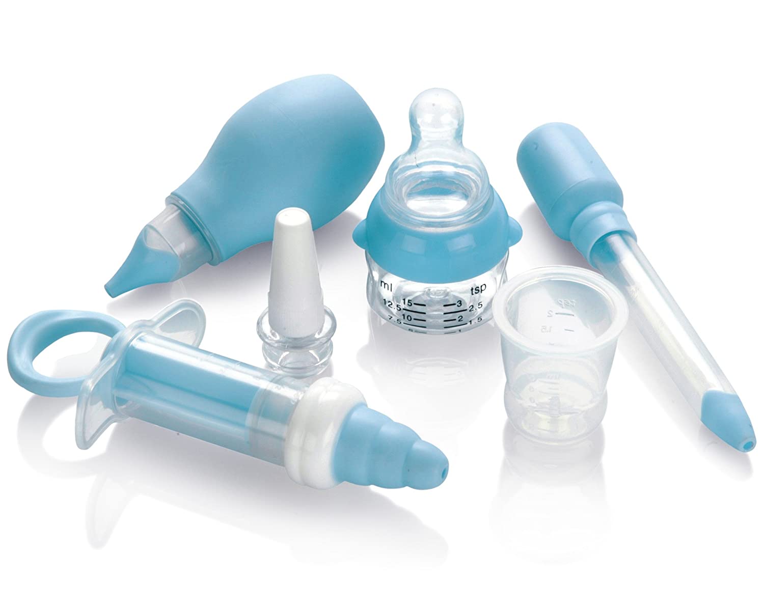 Buy Nuby Nasal Aspirator & Ear Syringe Set (172) Blue Pack Of 2 Online