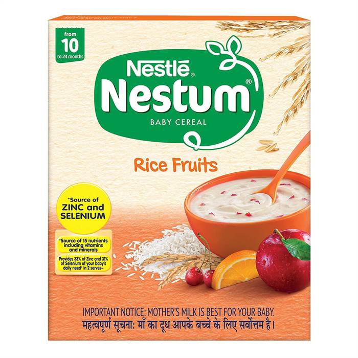 NESTLE Nestum Baby Cereal Rice Fruits (10 to 24Months)