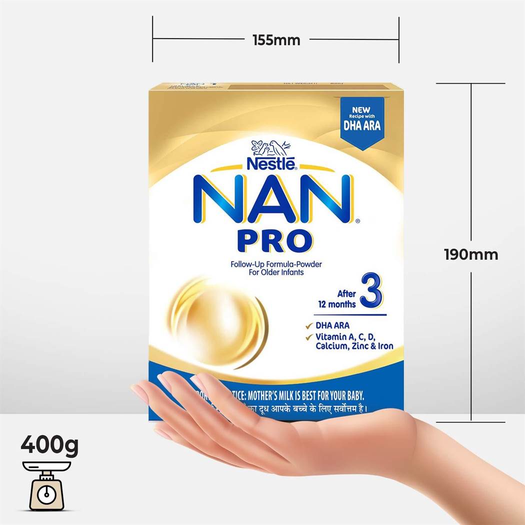 Nestle Nan Pro 1 Infant Formula Powder upto 6 months 400 g