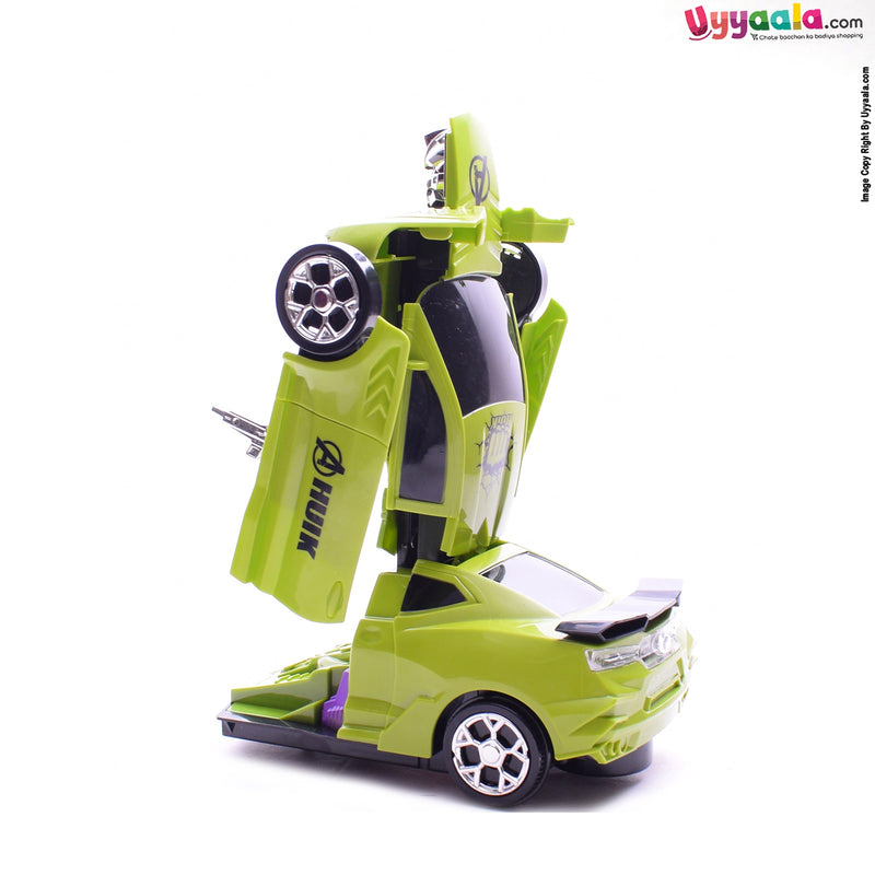 hulk robot car