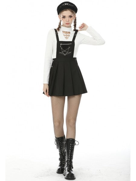 CHAIN SUSPENDER SKIRT culto.pro