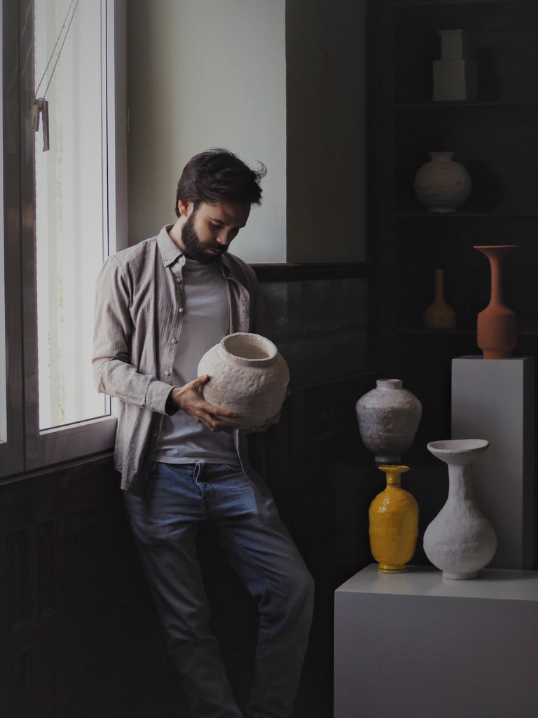 Pablo Canivell studio in Malaga for Volume Ceramics