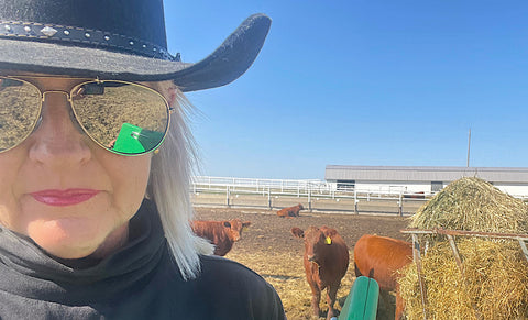 Gerri Schumacher everyday at the cattle ranch