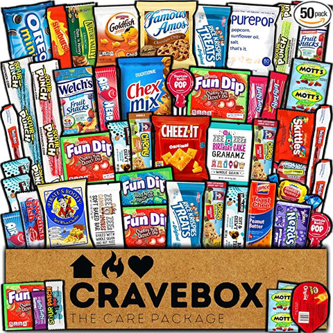 CRAVEBOX sweet and savory care package