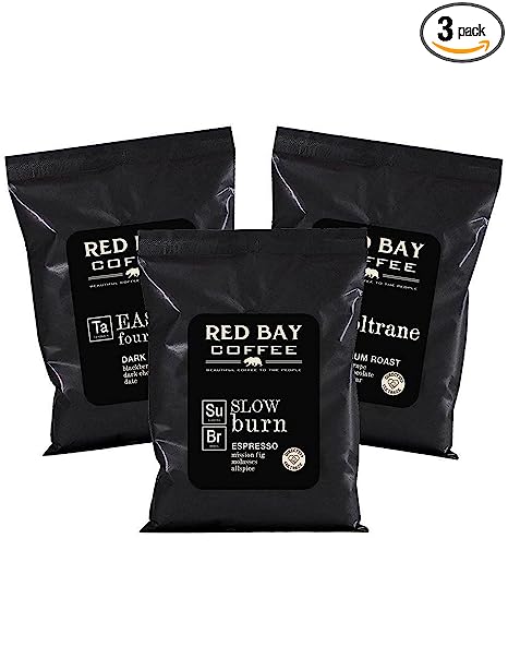 Pacote de 3 pacotes de café Red Bay