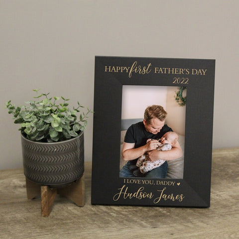 First Father's Day Picture Frame