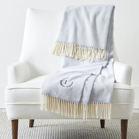 custom cashmere wedding blanket