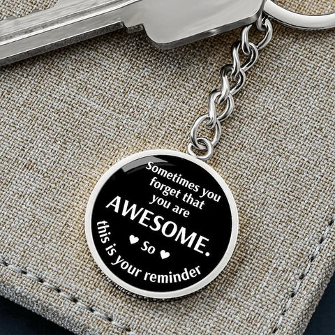 little reminders mental health keychain