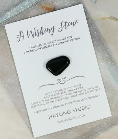 Obsidian Crystal Stone 