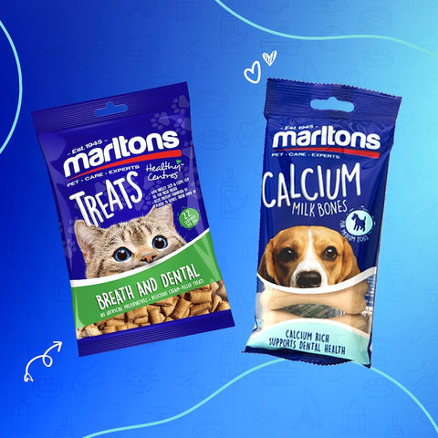 Marltons Dental Treats for Cats and Dogs