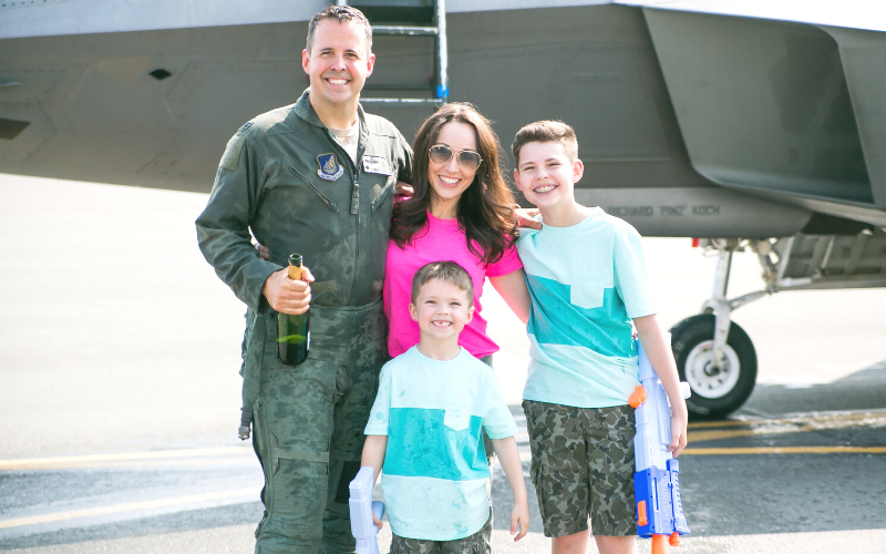 Amanda Koch - Air Force family
