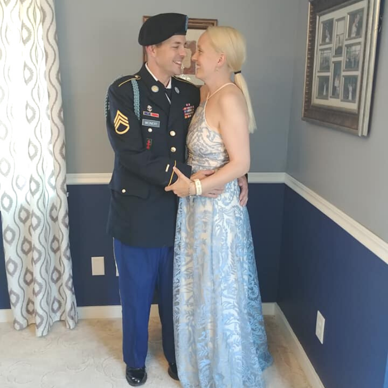 Ashley Weinert, National Guard spouse