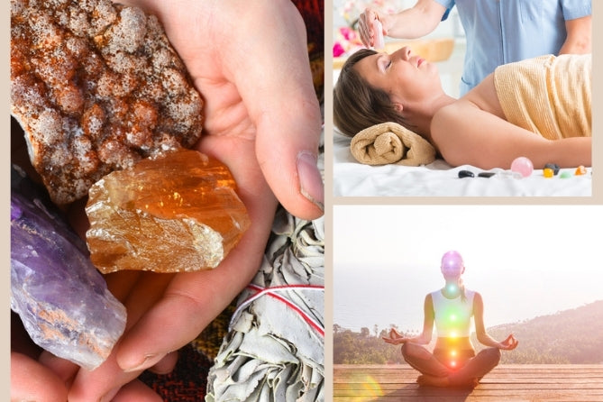 Using Crystals and Smudge Sticks with Reiki Healing