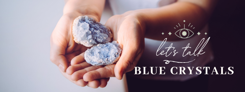 Discover the beauty of blue crystals 