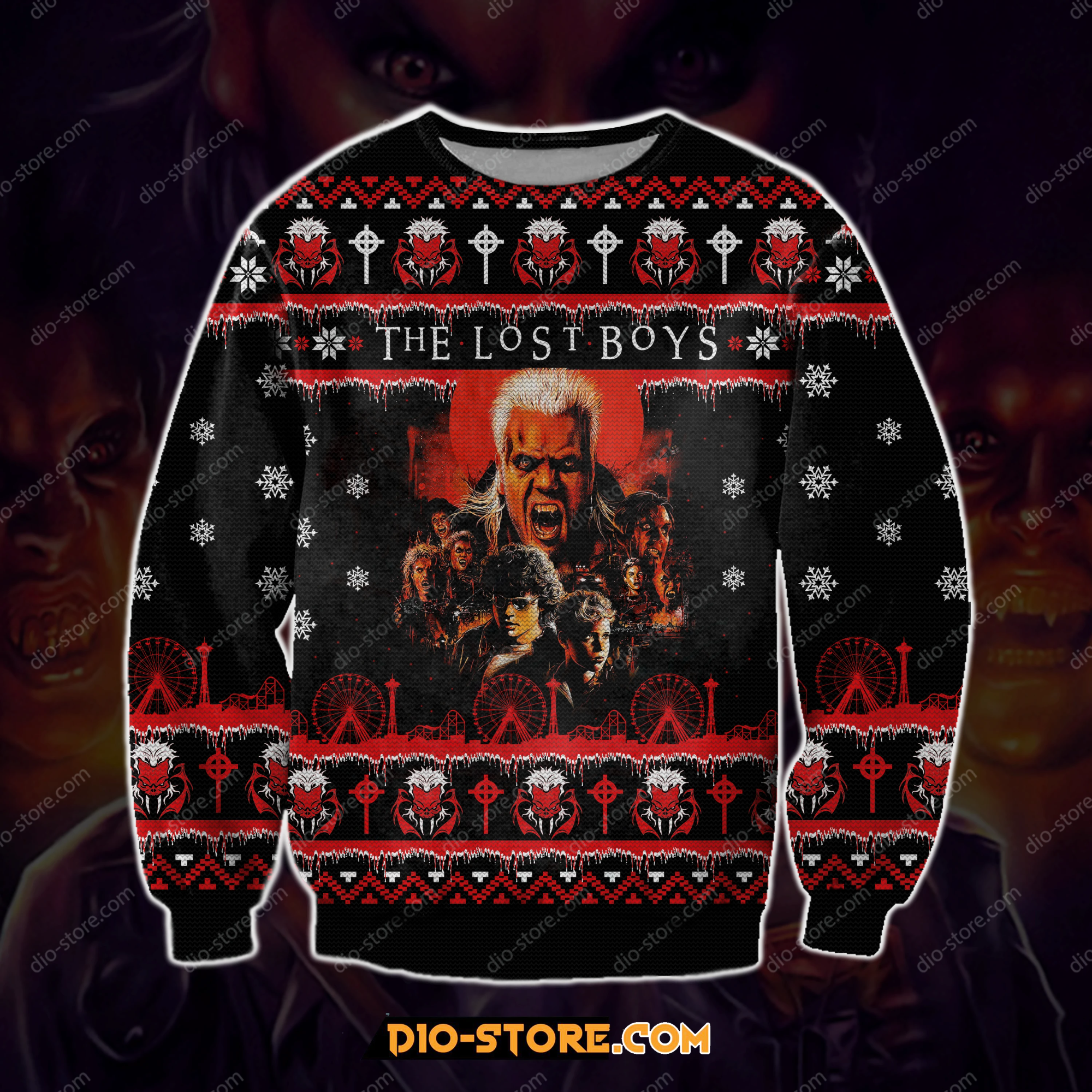 The Lost Boys 3D Print Ugly Christmas Sweatshirt Hoodie All Over Printed