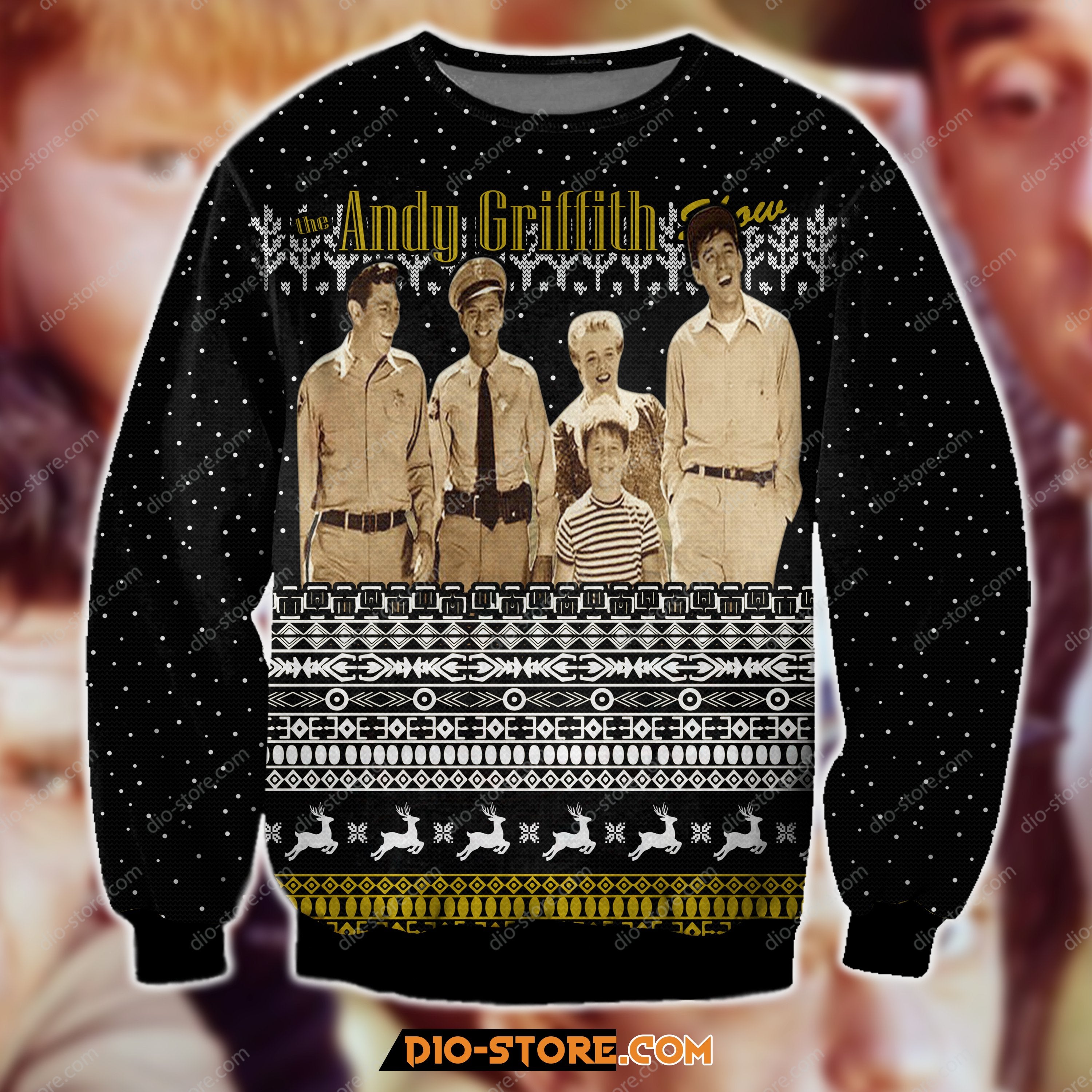 The Andy Griffith Show 3D Print Ugly Christmas Sweatshirt Hoodie All Over Printed