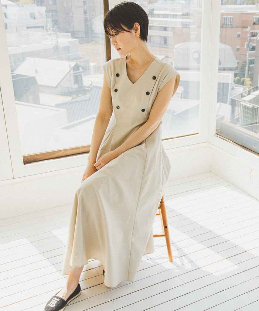 ESSEN.LAUTREAMONT LINEN DRESS リネンワンピース | www.agan.com.br