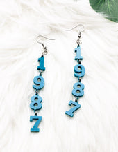 Load image into Gallery viewer, Est. Earrings- Multiple Colors Available
