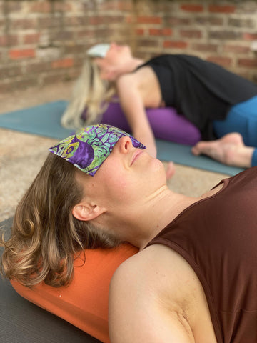 relax with Inner Space Yoga Eye Pillows